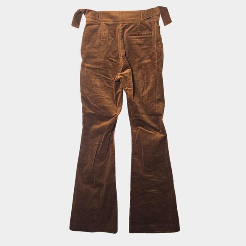 LITA by Ciara Corduroy Flared Leg Pants 8 Brown Doe Retro 70s Y2K Fall NWOT - Picture 5 of 13